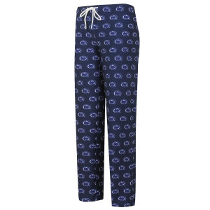 women's navy pants with repeating Penn State Athletic Logos